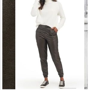 Spanx Like Leather Jogger